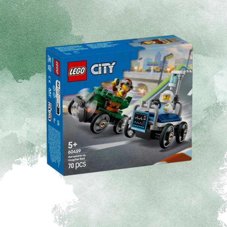 LEGO "Kasalxona yotoqli samolyot mashinasi" (60459)