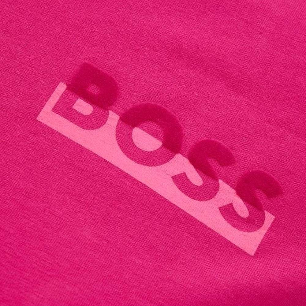 Футболка женская Hugo Boss Letter Print Round Neck S - Boxette Shop