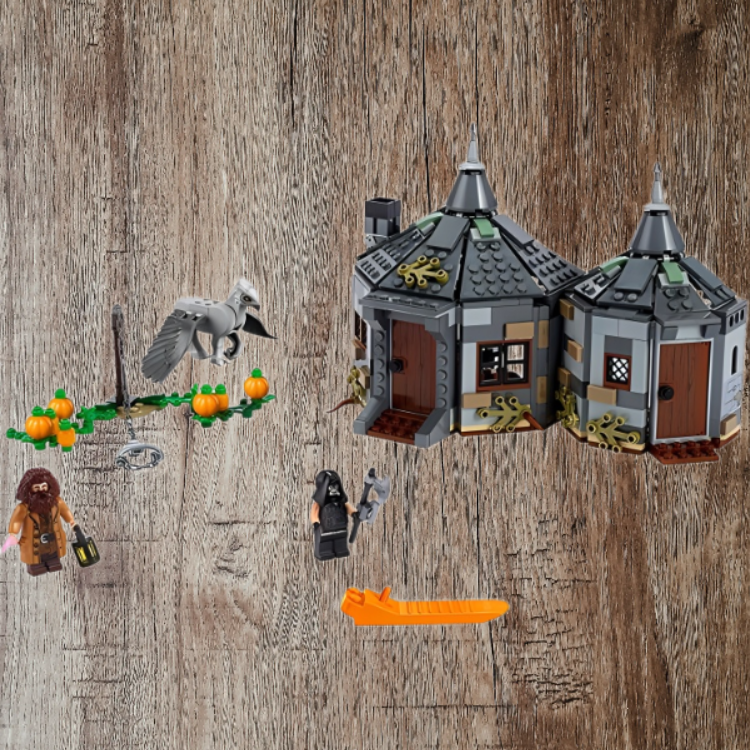 LEGO Garri Potter "Hagridning kulbasi: tumshug'ini qutqaruvchilar" (75947)