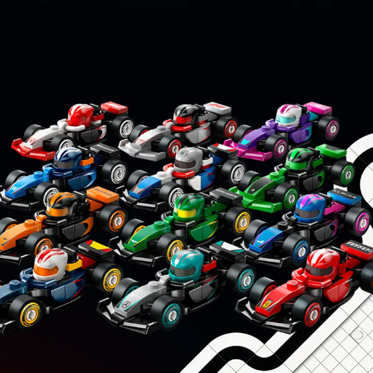 LEGO F1 jamoasi poyga avtomobillari (10445)