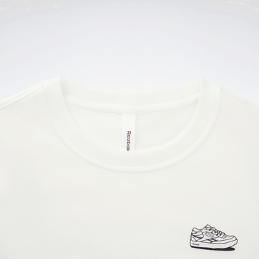 Футболка женская Reebok crop chest shoes - Boxette Shop