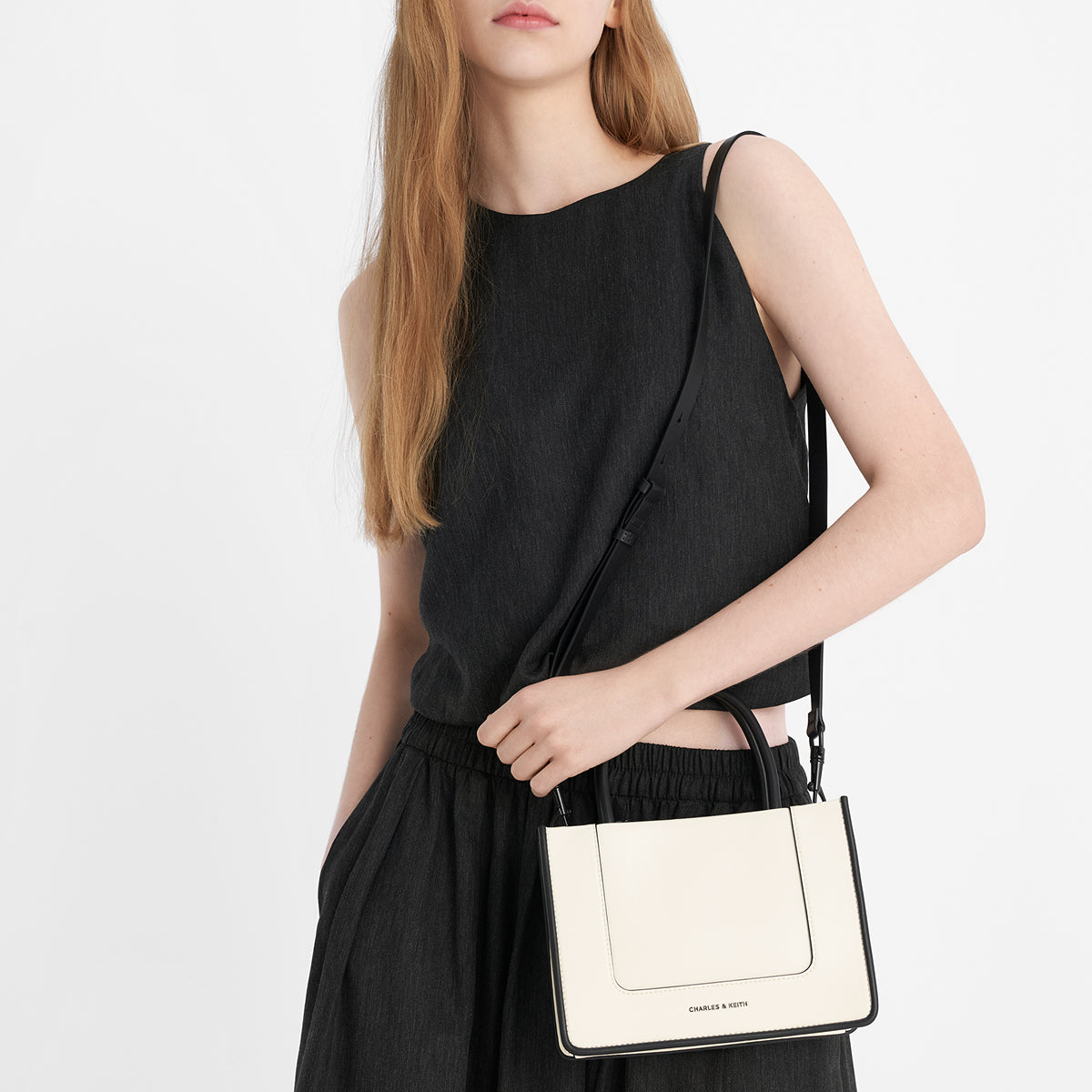 Сумка женская Charles & Keith Patchwork