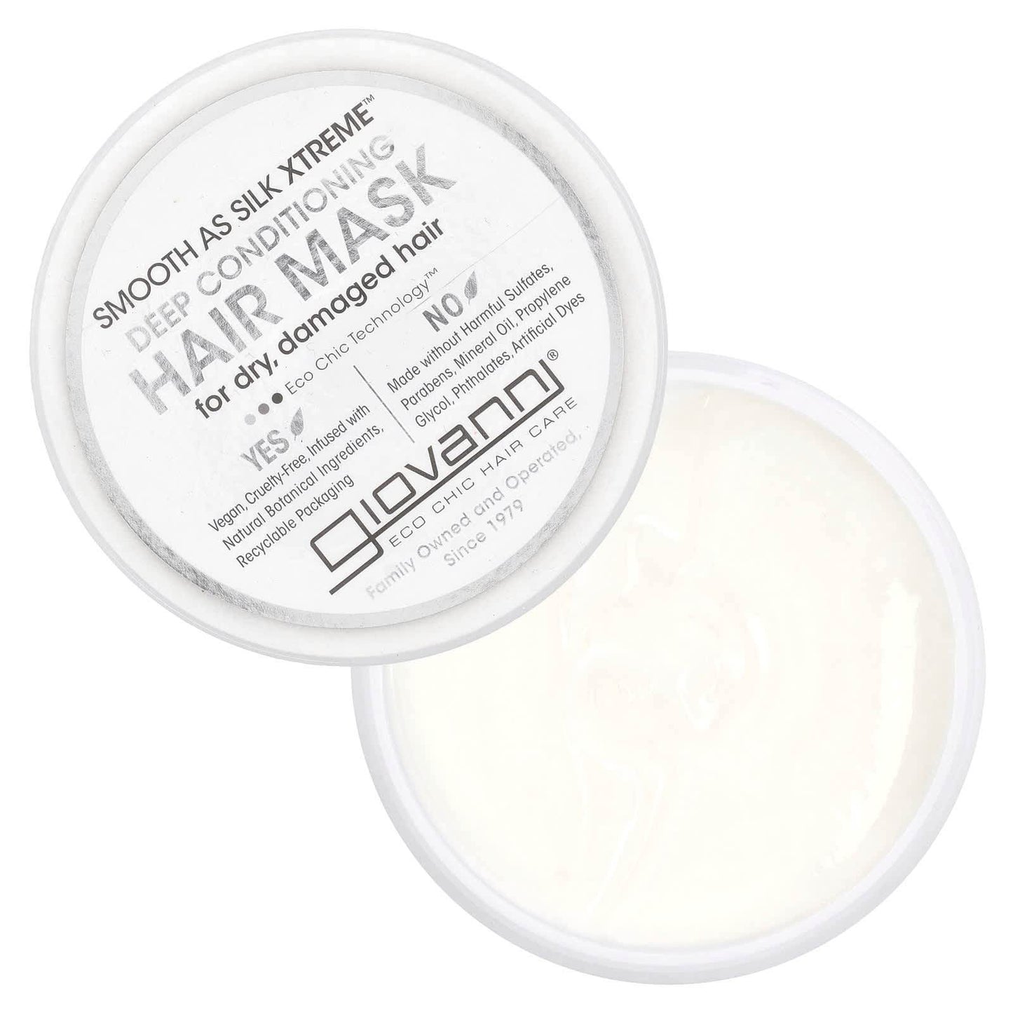 Маска для волос Giovanni Smooth As Silk Xtreme, 295 мл - Boxette Shop