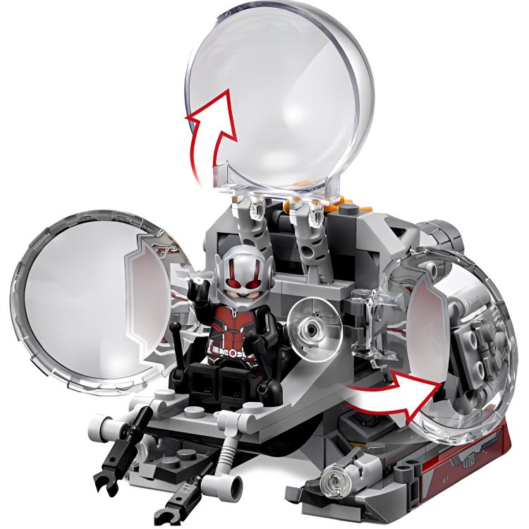 LEGO konstruktori "Superqahramonlar: chumoli odam - Kvant qirolligi" (76109)