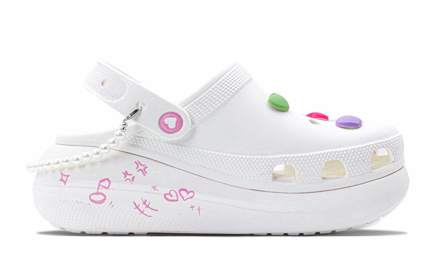 Шлепанцы Crocs Crush Clog Cloud Puff Graffiti - Boxette Shop