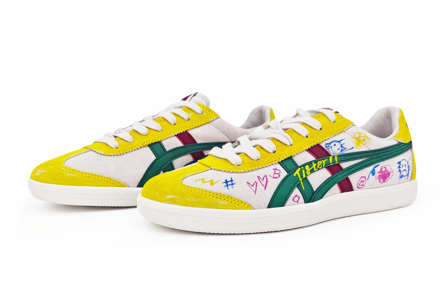 Кроссовки Onitsuka Tiger Tokuten Leather Graffiti Diary - Boxette Shop