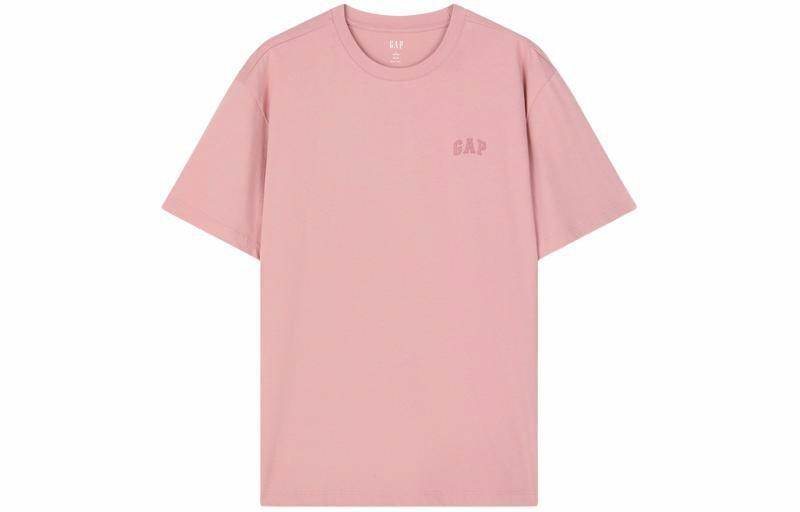 Gap сплошной цвет casual свободные кожи дружественные круглый вырез короткий рукав футболки для мужчин и женщин - Boxette Shop
