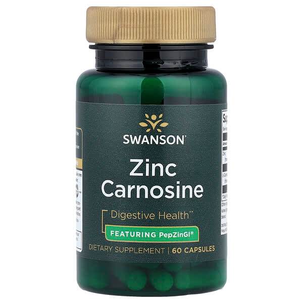 БАД Swanson Zinc Carnosine 60 капсул - Boxette Shop