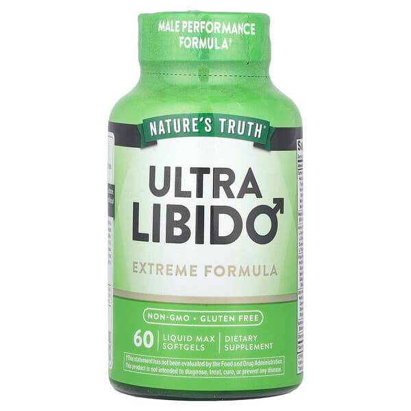 БАД Nature's Truth Ultra Libido Extreme Formula, 60 таблеток - Boxette Shop