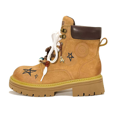 Ботинки женские Camel Gobi Star Painted Martin Boots