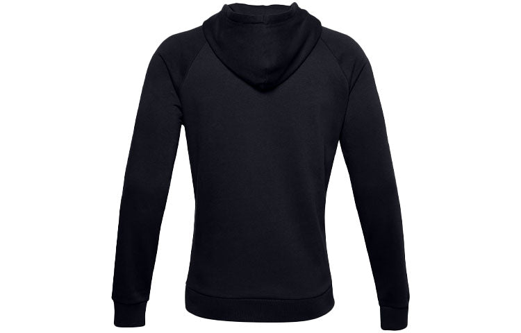 Толстовка с капюшоном under armour rival big мужская черная