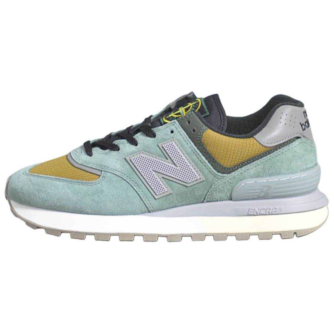 Кроссовки Stone Island x New Balance NB 574 - Boxette Shop