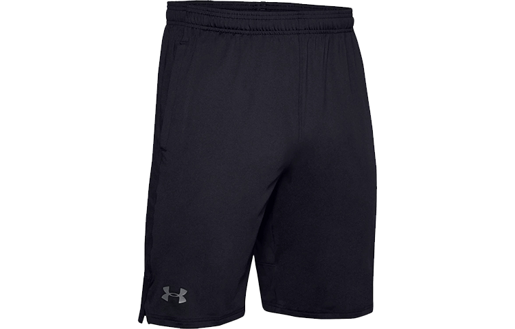 Under armour train stretch train training athletic loose fit shorts men's black