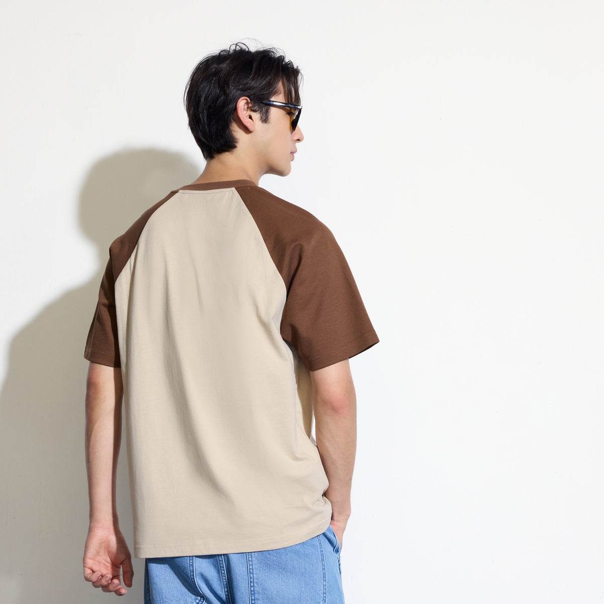 Gap urban casual collection хлопковая футболка с плечевым швом и круглым вырезом с коротким рукавом мужские и женские футболки - Boxette Shop