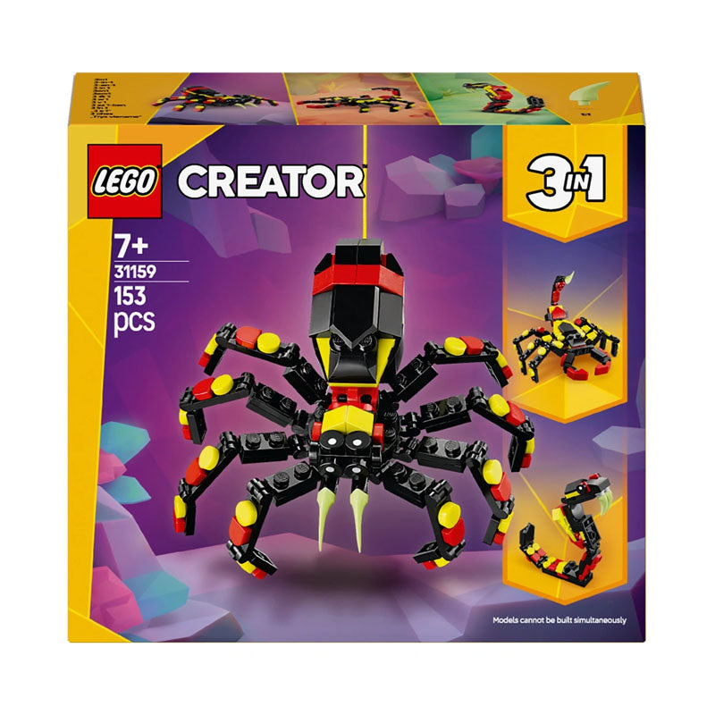 LEGO "Yovvoyi tabiat: ajoyib o'rgimchaklar" (31159)