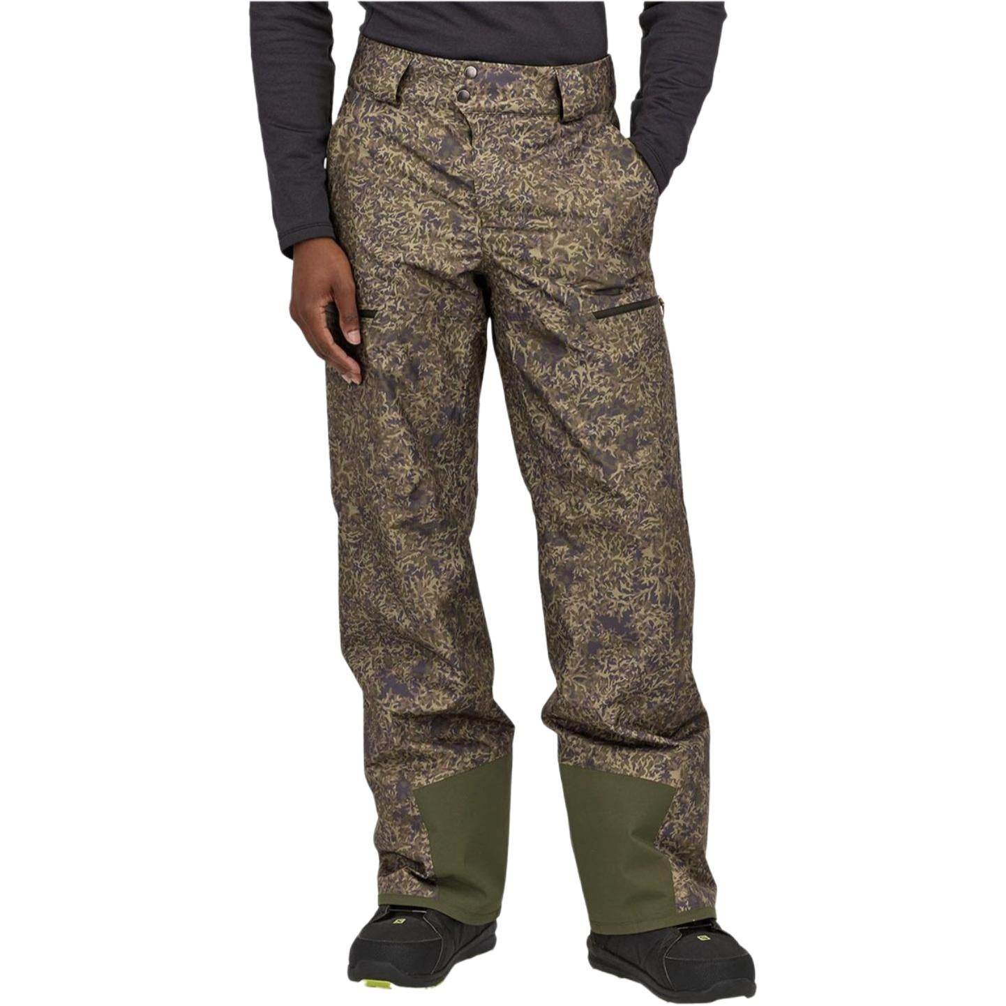 Patagonia patagonia powder town waterproof breathable thermal ski pants men's - Boxette Shop