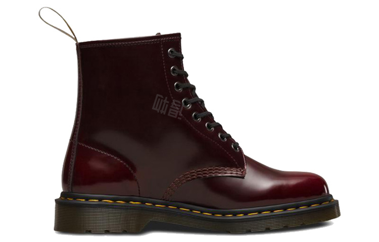 Dr.martens martin 1460 другие 8 отверстий носить круглый носок короткие ботинки мартин мужчины и женщины вишневый красный