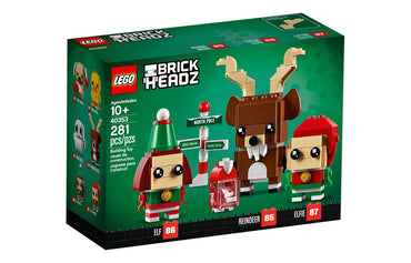 Конструктор LEGO Brickheadz: "Олени и Эльфы" (40353) - Boxette Shop