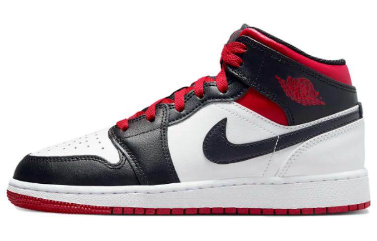 Кроссовки подростковые Air Jordan 1 Mid Leather - Boxette Shop