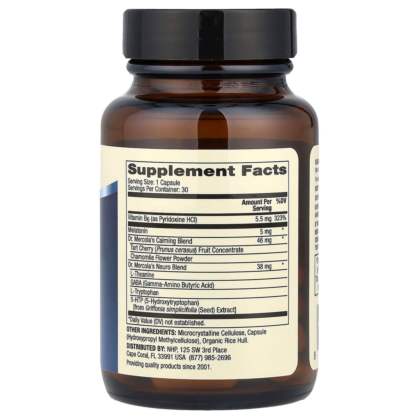 БАД Dr. Mercola, средство для улучшения сна, 30 капсул - Boxette Shop