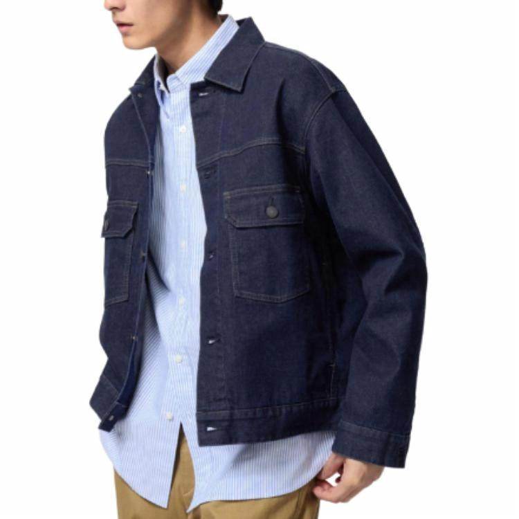 Джинсовая куртка мужская Uniqlo - Boxette Shop