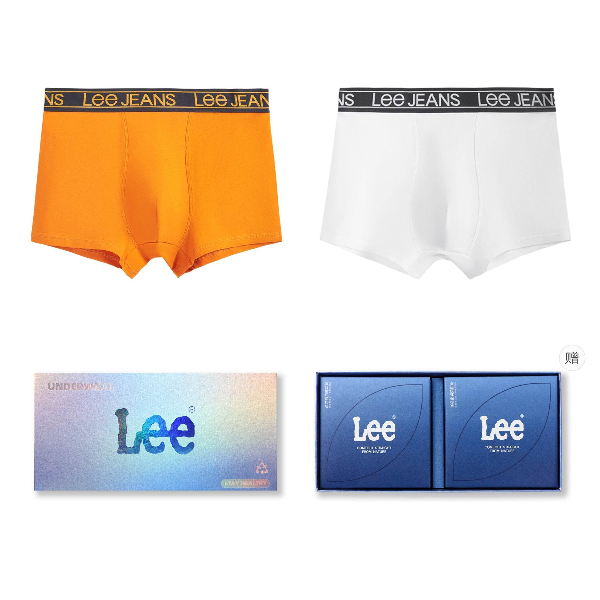 Трусы мужские Lee Cotton Alphabet Logo - Boxette Shop