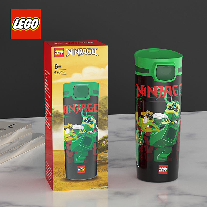 LEGO termal krujka "Phantom Ninja Series: Ninjago - Kai & Lloyd Car"
