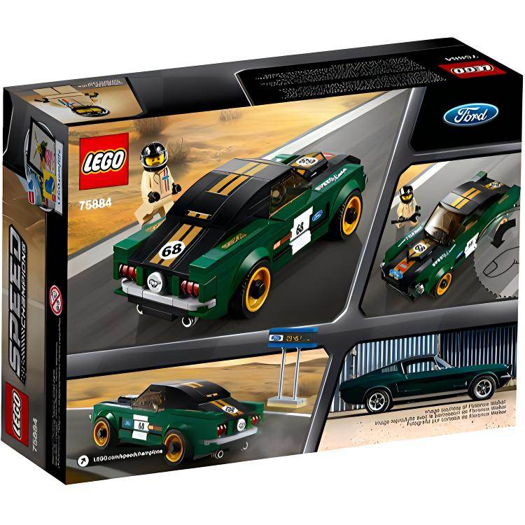 Конструктор LEGO Super Racing Ford 1968 Ford Mustang (75884) - Boxette Shop