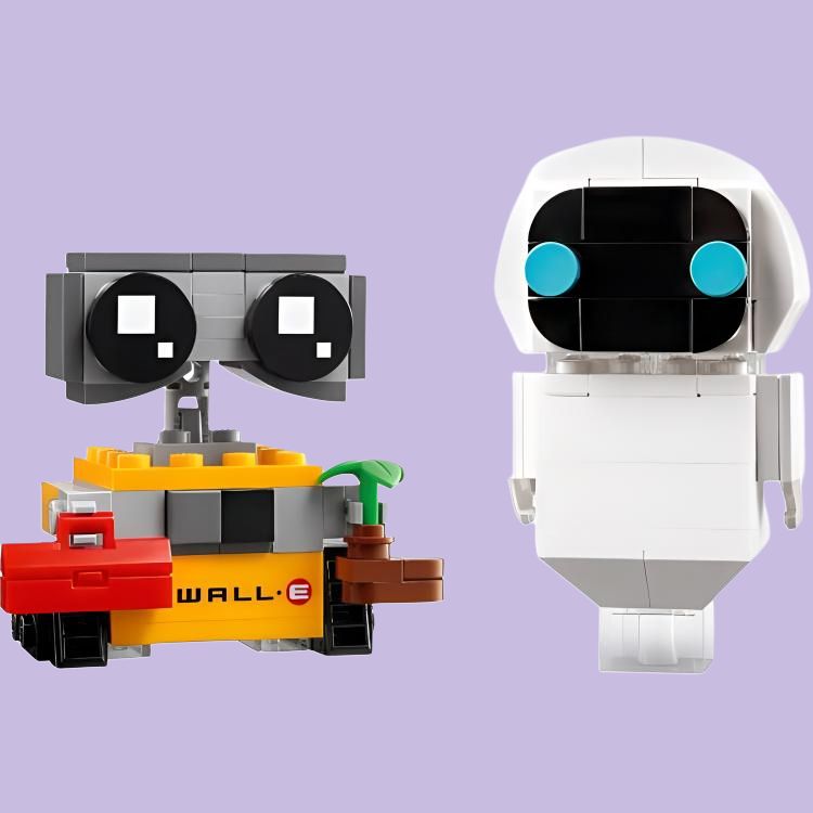 LEGO "Disney kolleksiyasi: kvadrat boshlar: Eva va WALL-E" (40619)