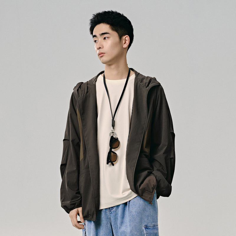 Куртка мужская Gxg Color Blocking Hooded Zip
