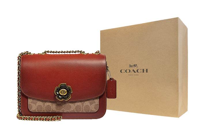 Сумка женская Coach Madison 23 Camellia Metal Buckle - Boxette Shop