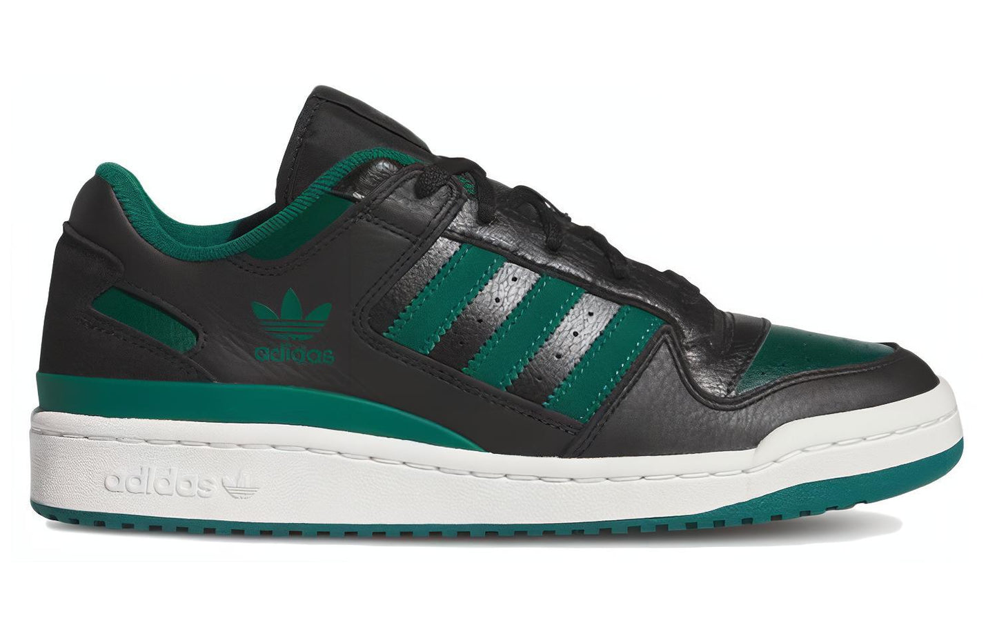 Adidas originals forum 84 low cl амортизирующие износостойкие бордшорты с низким верхом мужские черно-зеленые