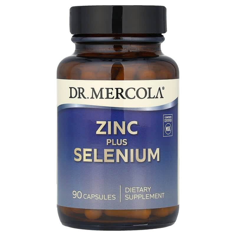 БАД Dr. Mercola, цинк и селен, 90 капсул - Boxette Shop