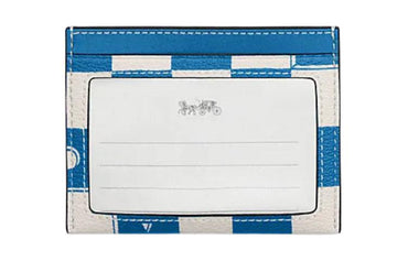 Кошелёк Coach case tessellated print