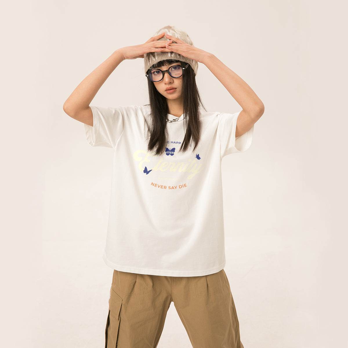 Футболка женская Miniso с круглым вырезом - Boxette Shop