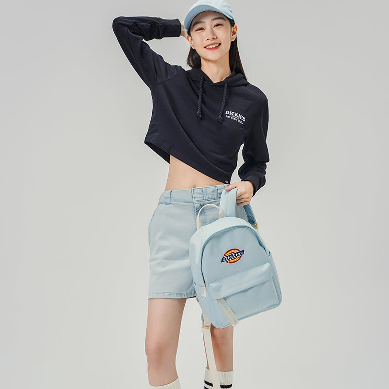 Dickies простая мода молния закрытия полиэстер плечо сумка небольшой мужской и женской пары модели розовый/синий/кремовый желтый/красный/бежевый миндаль
