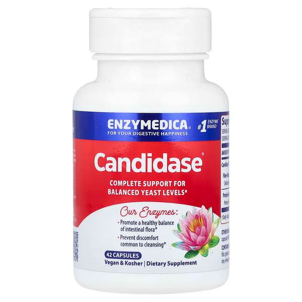 БАД Enzymedica, Кандидаза, 42 капсулы - Boxette Shop