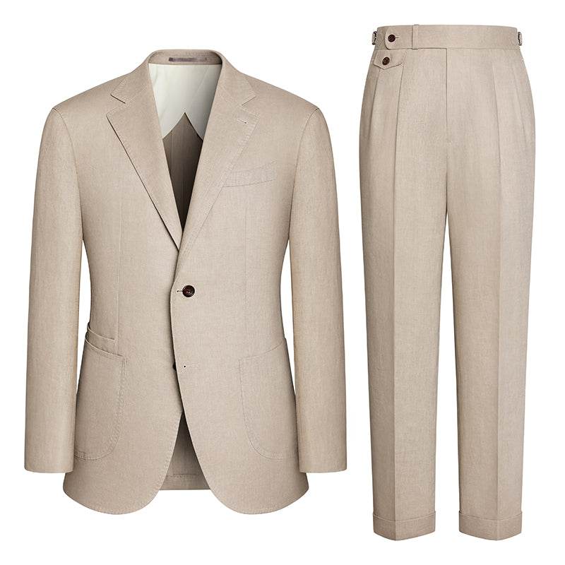 Костюм мужской Skaro Pure Linen Handmade Milan - Boxette Shop