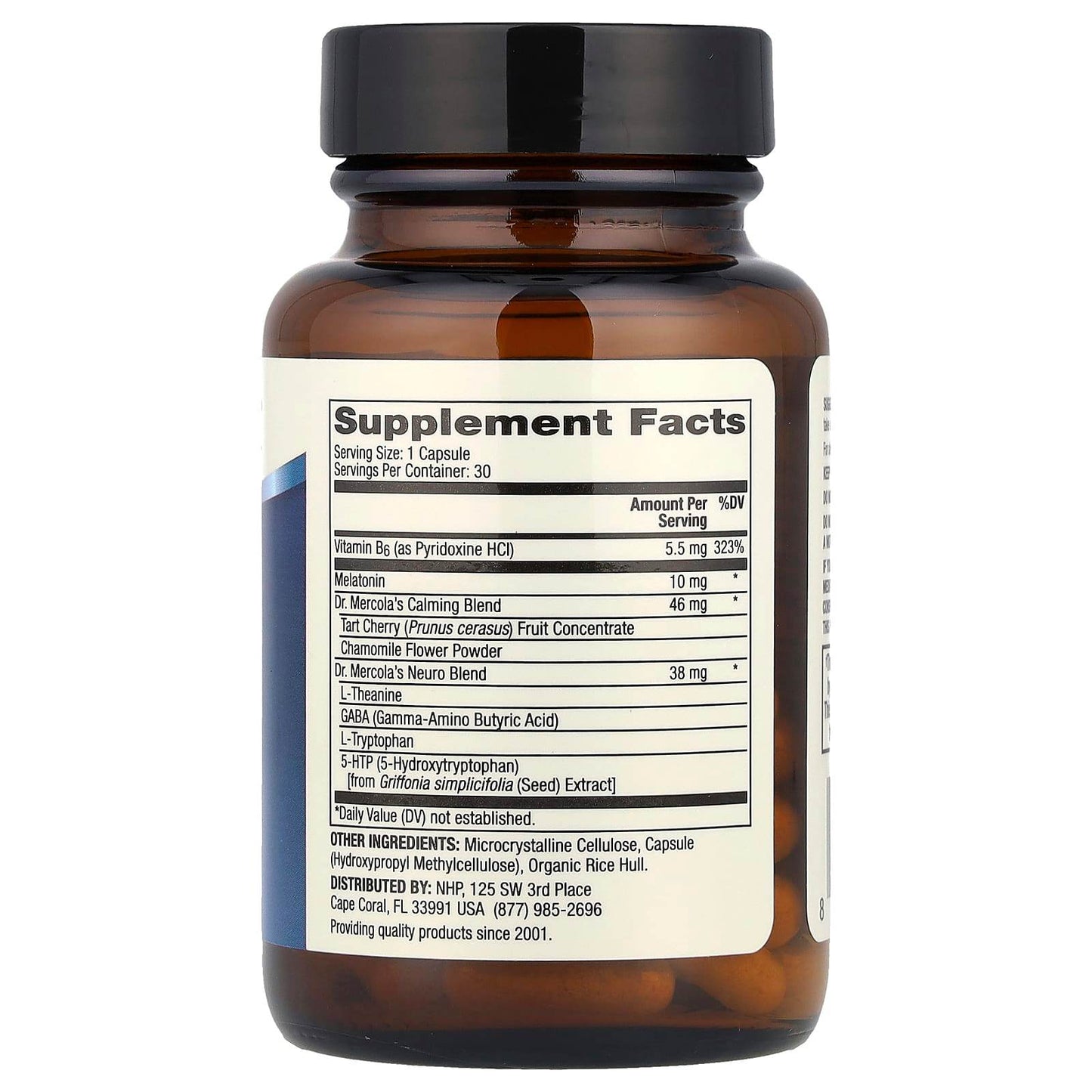 БАД Dr. Mercola, средство для улучшения сна, 30 капсул - Boxette Shop