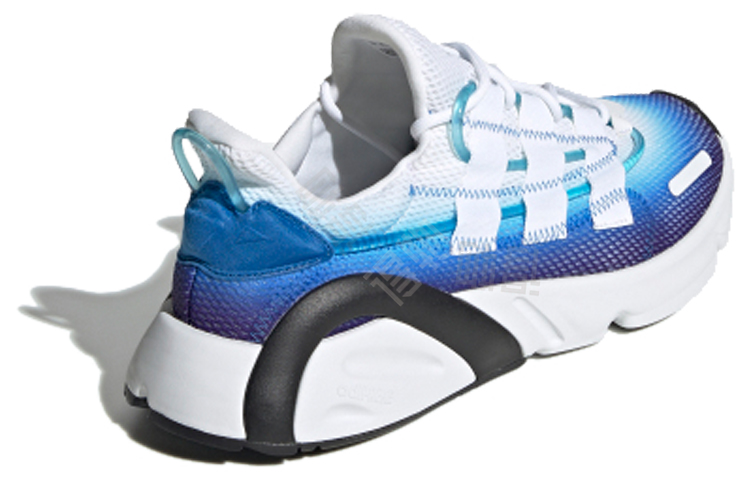 Adidas originals lxcon future модные спортивные противоскользящие легкие низкопробные повседневные мужские и женские синие и белые ботинки