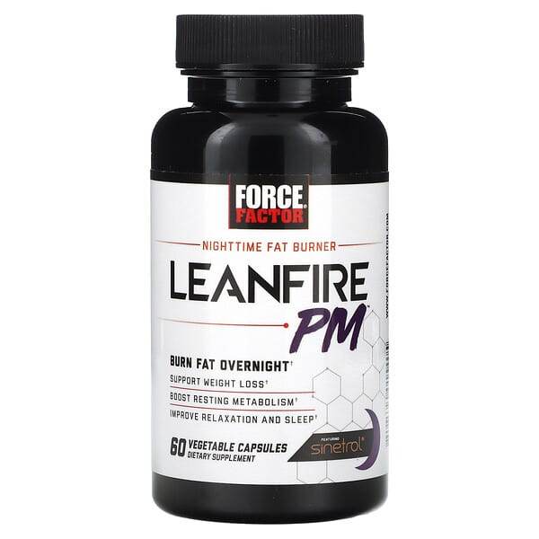 БАД Force Factor Leanfire PM, 60 капсул - Boxette Shop