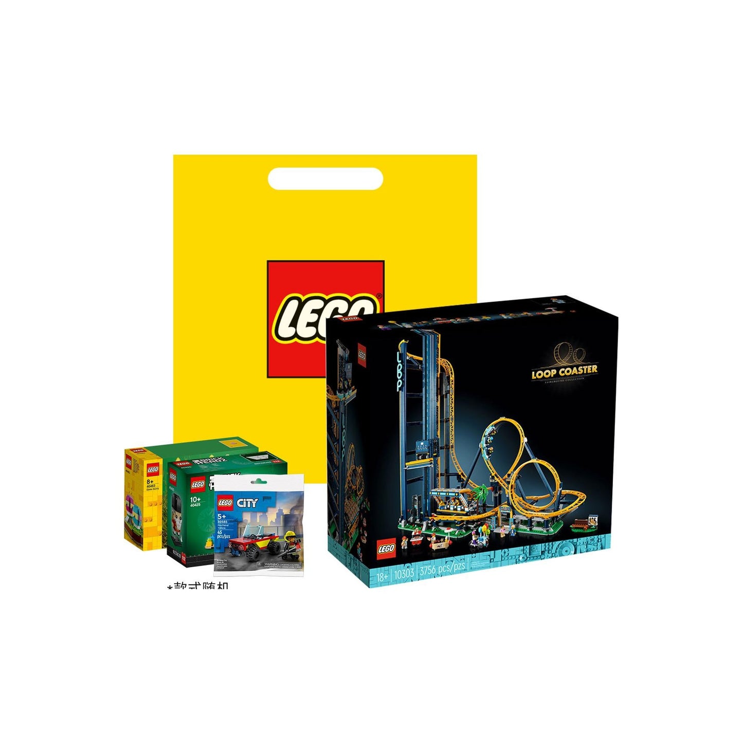 LEGO "Klassik Roller Coaster" qurilish to'plami (10303)