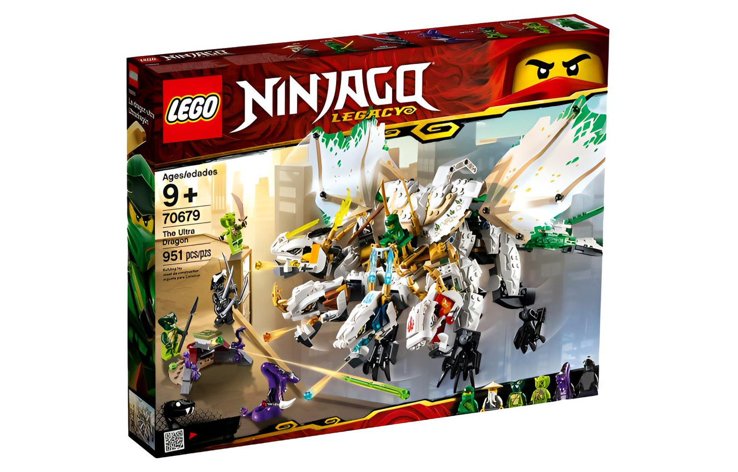 Конструктор LEGO "Bubble Ninja Series: Lloyd Montgomery and Shenlong" (70679) - Boxette Shop