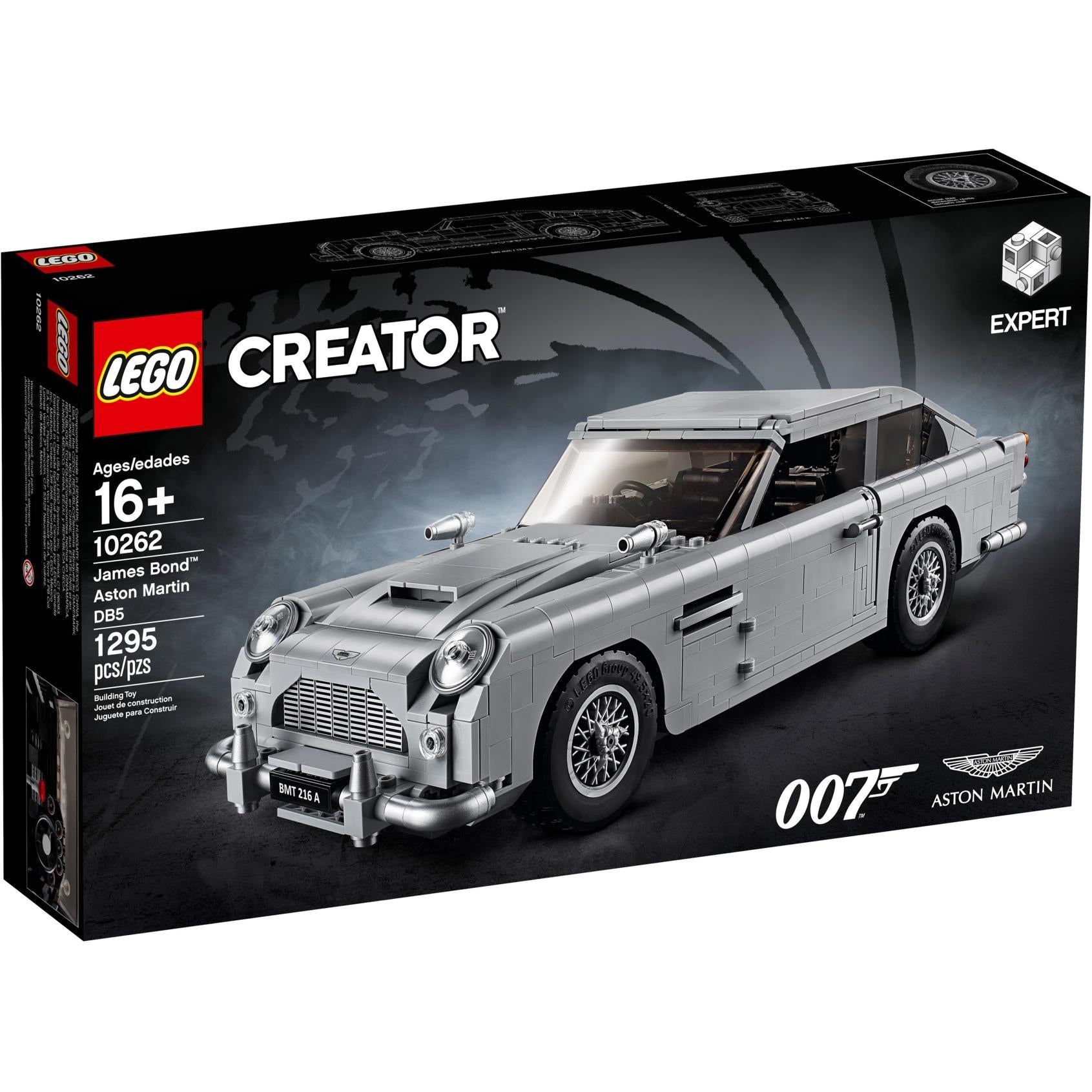 Конструктор LEGO "Астон Мартин DB5 Джеймса Бонда" - Boxette Shop