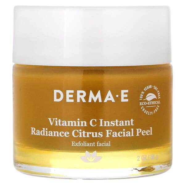 Пилинг для лица DERMA E «Мгновенное сияние» с витамином C, 56 г - Boxette Shop