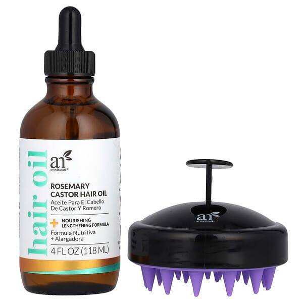 Сыворотка для волос artnaturals, розмарин + касторовое масло - Boxette Shop