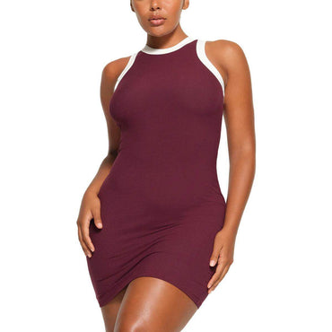 Платье мини женское Skims Soft Lounge Ringer Tank - Boxette Shop