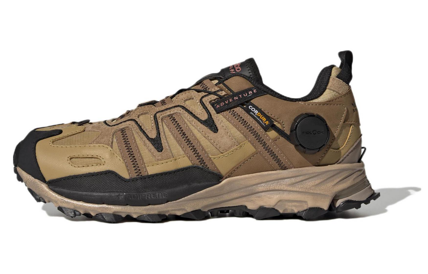 Adidas originals hyperturf gaiter outdoor functional shock absorbing slip resistant wear-resistant low top walking shoes men's and women's brown