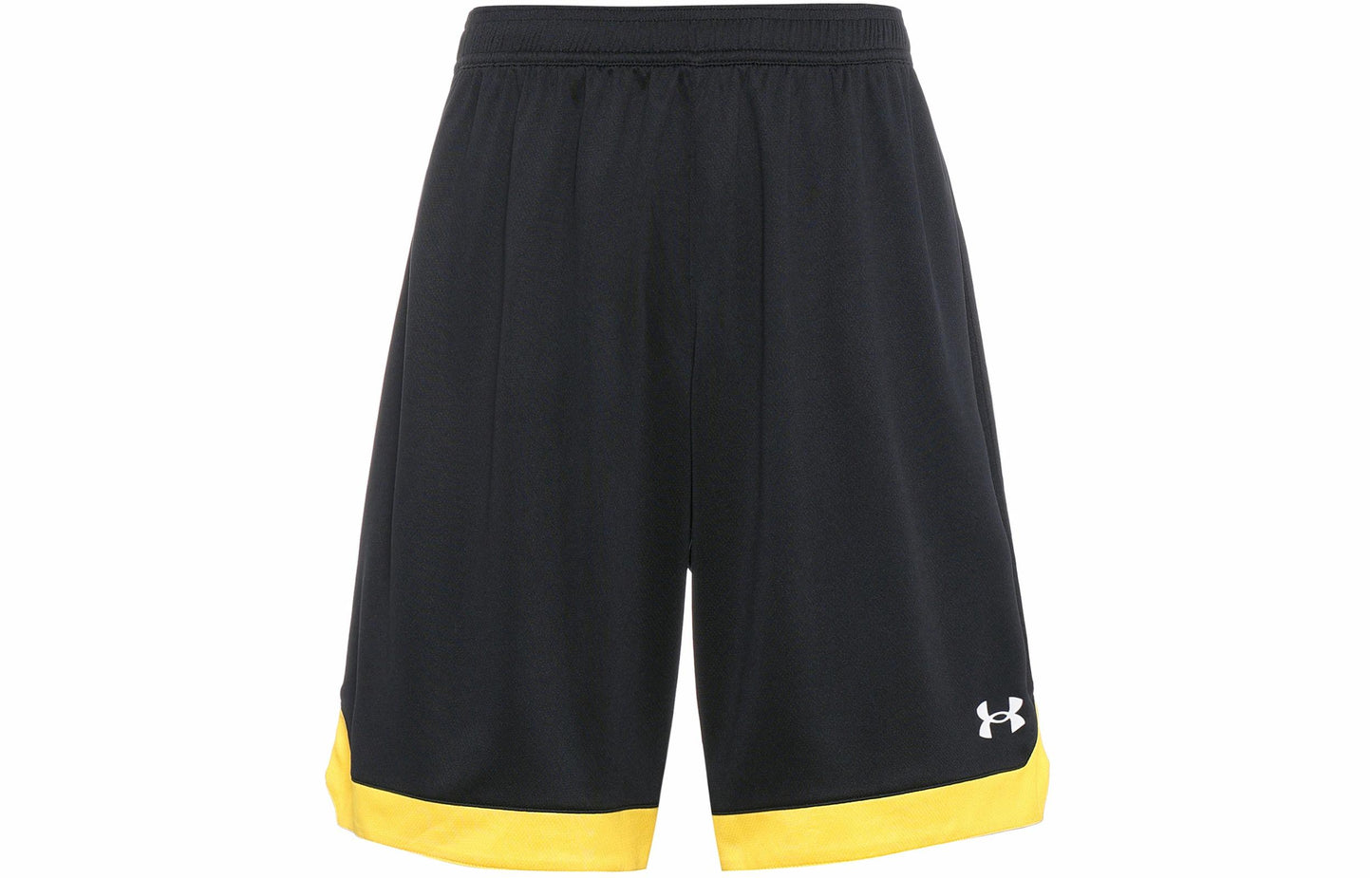 Спортивные трикотажные баскетбольные шорты under armour colour block унисекс черные
