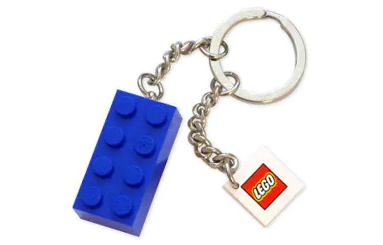 Брелок LEGO 2 x 4 Blue Brick (850152) - Boxette Shop